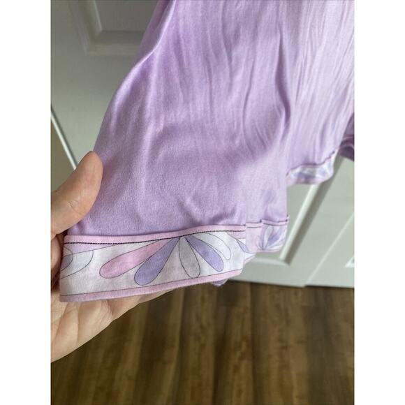 Averardo Bessi Women's Large Purple High Neck Vintage Sleeveless Dress MOD Retro - Picture 5 of 7